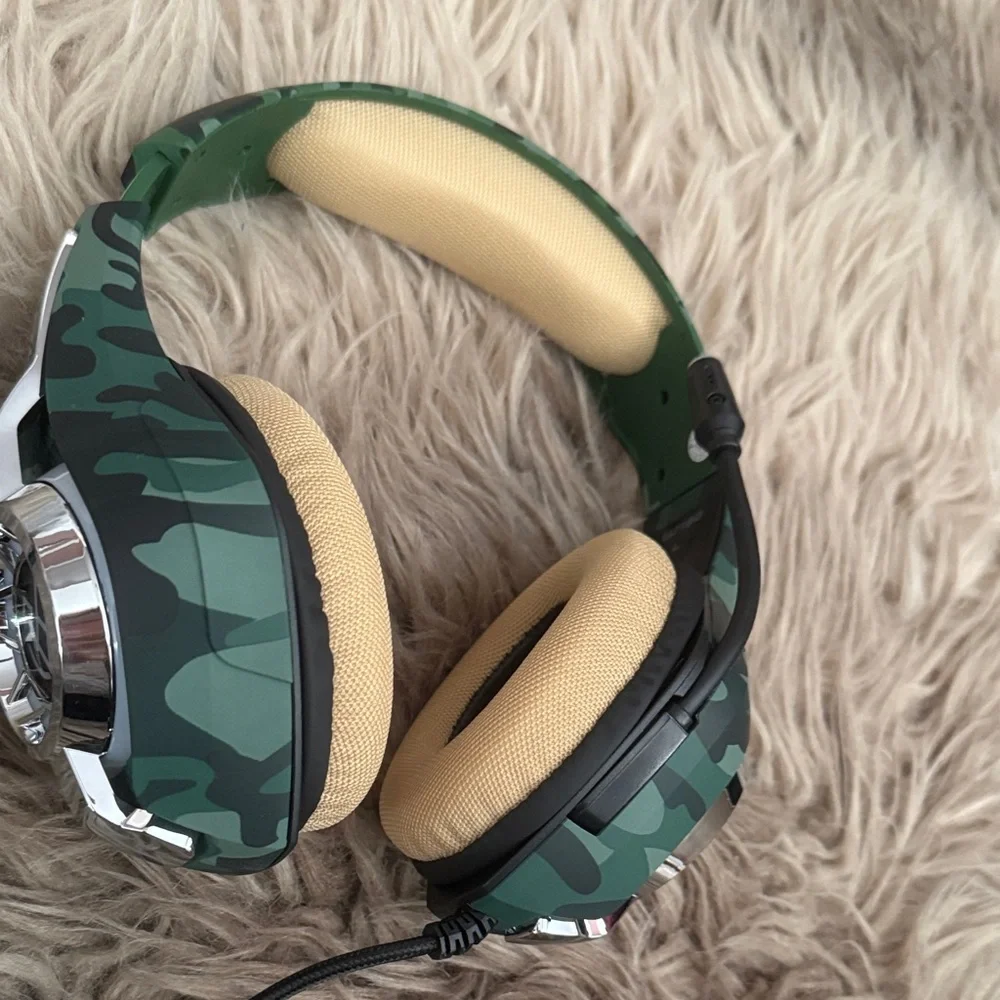 TAIYBO XW10 Gaming Headset with LED Lights